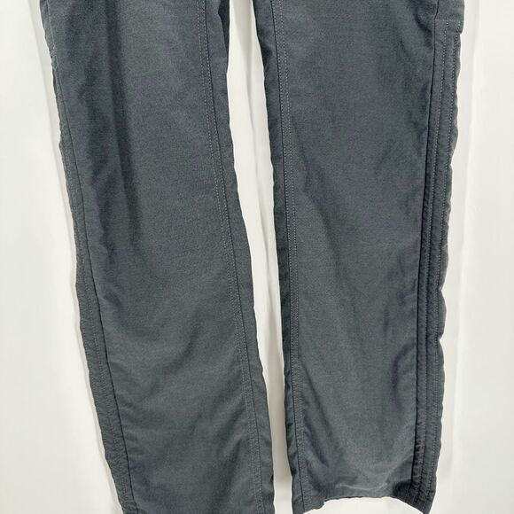 Kuhl Pants Gray Cotton Stretch Cargo Hiking Snap Closure Pockets Sz 10 Reg - Picture 2 of 9
